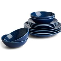 Royal Doulton Gordon Ramsay Maze Denim Dinner Set 12pcs