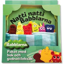 Natti Natti Babblarna Bok och godnattleksak (Inbunden, 2017)