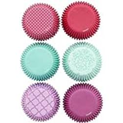 Wilton Pink Turquoise Purple Muffinsforme 150 Stk Muffinform