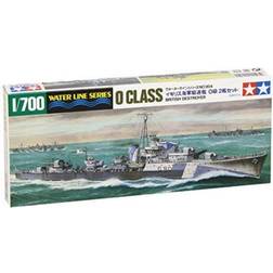 Tamiya 1700 Waterline Series N 904 Marine Britannique Destroyer O Grade 2 Navire Set En Plastique Modèle 31904