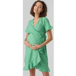 Mamalicious Vente Kjole Grøn/Bright Green