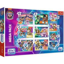 Trefl Paw Patrol the Mighty Movie 10 in 1 Puzzle