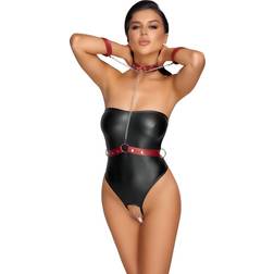 Cottelli Collection Bondage Body with Collar and Cuffs