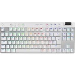 Logitech PRO X TKL Tastiera Lightspeed Bianco Inglese UK Qwerty