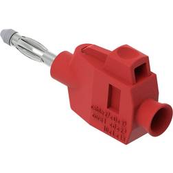 Electro PJP 1064-PRO-CD1-R Fiche banane mâle, droit Ø de la broche: 4 mm rouge 1 pc(s)