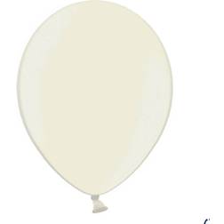 PartyDeco Metallic Cream farvet balloner 100 stk