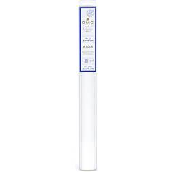 DMC AIDA Broderistof Bomuld Hvid 6tr. 16 Count 38,1x45,7cm