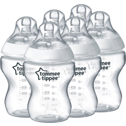 Tommee Tippee Closer to Nature Baby Bottles 260ml 6-pack