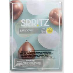 Spritz Latex Balloons Metallic 20-pack