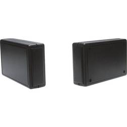 Strapubox 2834 SW Universal enclosure 100 x 60 x 25 Acrylonitrile butadiene styrene Black 1 pcs