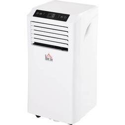 Homcom Mobile Air Conditioner with Remote Control White 1080W