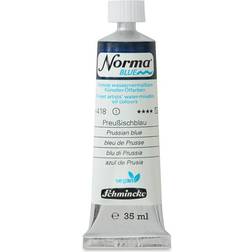 Schmincke Norma Blue Water Mixable Oil Paint Prussian Blue 35ml