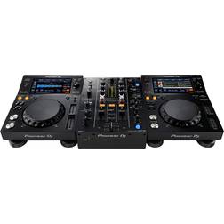 Pioneer DJ 2 x Pioneer DJ XDJ-700, Pioneer DJ DJM-450 Bundle, Includes Rekordbox DJ & DVS