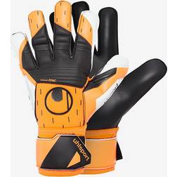 Uhlsport Soft Resist+ goalkeeper gloves - Neon Orange/Black/White