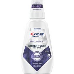 Crest 3D White Brilliance Pro Whitening Mint Mouthwash 1L Alcohol Free