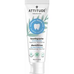 Attitude Adult Toothpaste Without Fluoride Whitening Peppermint