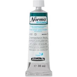 Schmincke Norma Blue Water-Mixable Oil Paint Chromium Oxide Green Brilliant 35ml