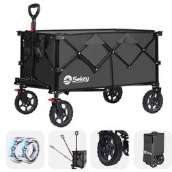 Sekey Folding Wagon with 150kg Load Capacity