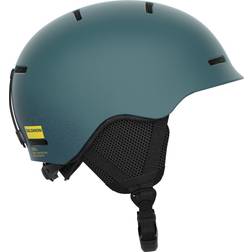 Salomon Orka, casque de ski, junior, vert foncé