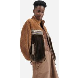 UGG Jacke in Felloptik MARLENE camel