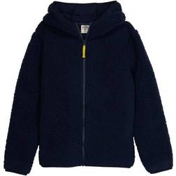 Outdoor Kids Cozy Fleece Full-Zip Hoodie for Babies or Toddlers - Navy