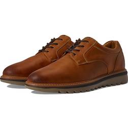 Johnston & Murphy Braydon Plain Toe Lace Up Dress Shoes Brown