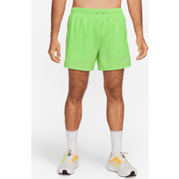 Nike Pantaloncini Running Challenger 5" Lime Uomo - Verde