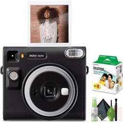 Fujifilm Fujifilm Instax Square SQ40 Instant Film Camera With Instax Square Instant Film 20 Exposures and Cleaning Kit