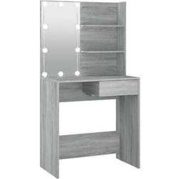 vidaXL 820482 Grey Sonoma Sminkbord 40x74.5cm