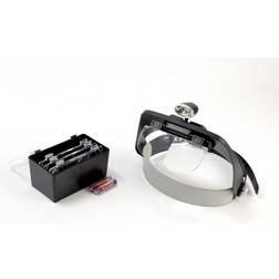 Artesania Latina Gafas Lupa Profesionales con 2 Luces LED y 4 Aumentos