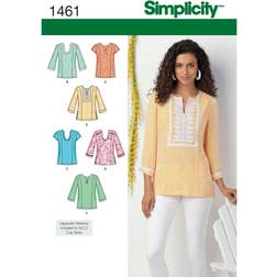 Simplicity Tops Sewing Pattern, 1461