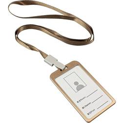 Northix Card holder - Gold