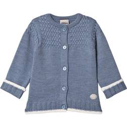 Lillelam Classic Cardigan - Medium Blue