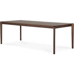 Ethnicraft Bok Mörkbetsad Matbord 95x220cm