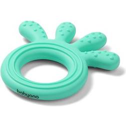 BabyOno Be Active Silicone Teether Octopus Beißring Mint 1 St