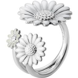 Georg Jensen Daisy Ring - Silver/White