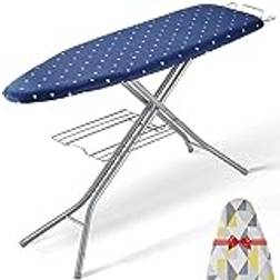 VEVOR Steam Ironing Board 4 layers Folding Ironing Table 54x14 inch