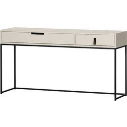 Woood Silas Grey Writing Desk 40x140cm