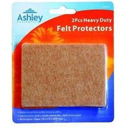 Ashley Heavy Duty Felt Feet Floor Protectors Beige Table Leg