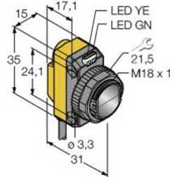 Turck 3061618 - QS186E, Opto Sensor