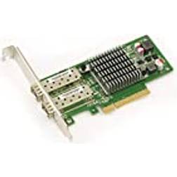 Carte contrôleur réseau 2 ports 10 Gigabit Ethernet sur port PCIe x8 avec interface SFP et Chipset Intel 82599ES