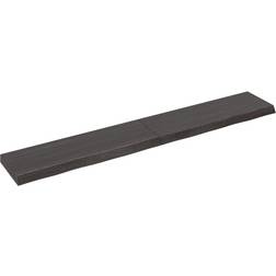 vidaXL Dark Brown 180 x 30 x 6 cm Wall Shelf 180cm