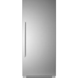 Bertazzoni Professional Kylskåp Svart, Rostfritt stål