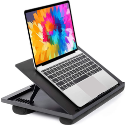 Huanuo lap desk, laptop tray, lapdesk with cushion- adjustable 8