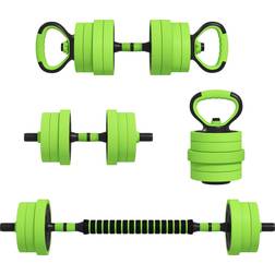 Sportnow Weight Dumbbells Set, Barbell, Kettlebell, Push Up Stand, 20kg