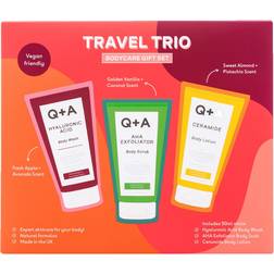 Q+A Travel Trio Bodycare Set 3x 50 ml
