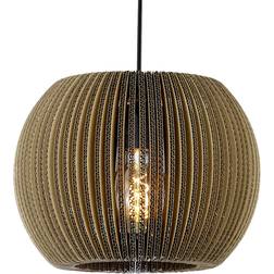 HELL Layer Brown/Black Pendant Lamp 27cm