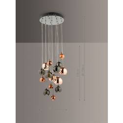 Dar Lighting Aurelia Pendant Lamp 35cm