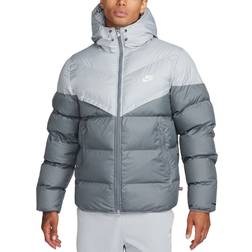 Nike Windrunner PrimaLoft Men's Storm Fit Hooded Puffer Jacket - Light Smoke Grey/Smoke Grey/Sail