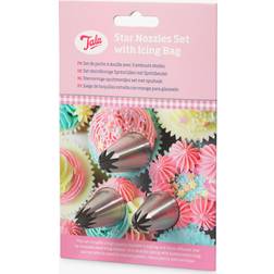 Tala & 3 Star Nozzles Icing Bag Set